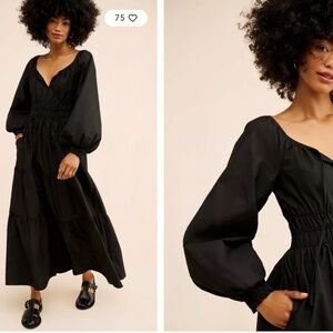 Anthropologie The Somerset Maxi Dress: Puff-Sleeved Edition
